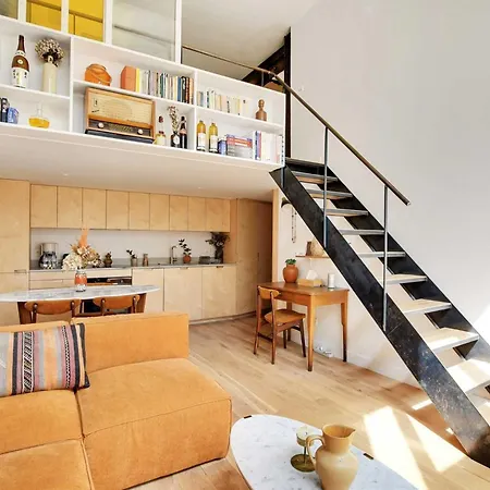 Beautiful Duplex 1br-2p - Belleville Paris