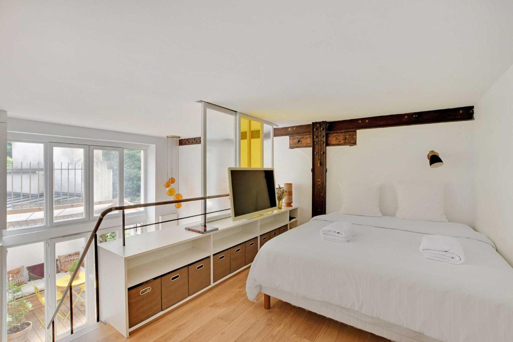 Appartamento Beautiful Duplex 1br-2p - Belleville Parigi
